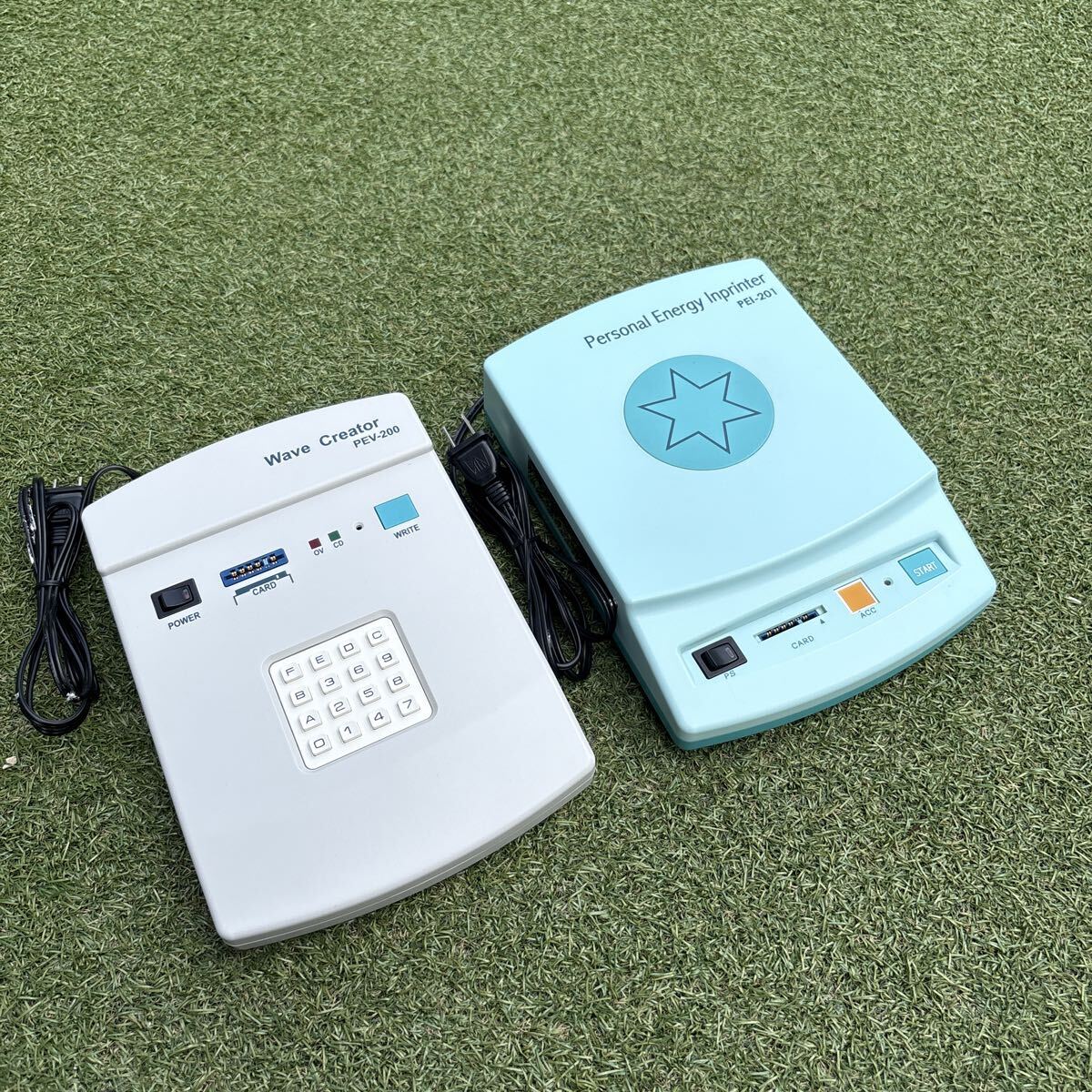 中古】バイオシーパルス 波動転写器 PEI-201+PEV-200 ウェーブ