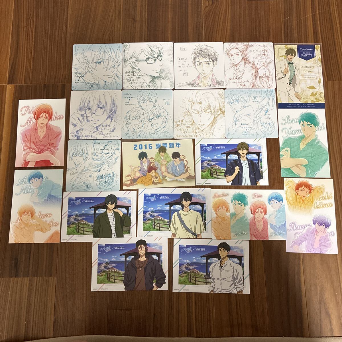 新品】Free! コースター 劇場版 入場特典 Free ハイスピード 七瀬遙 遙