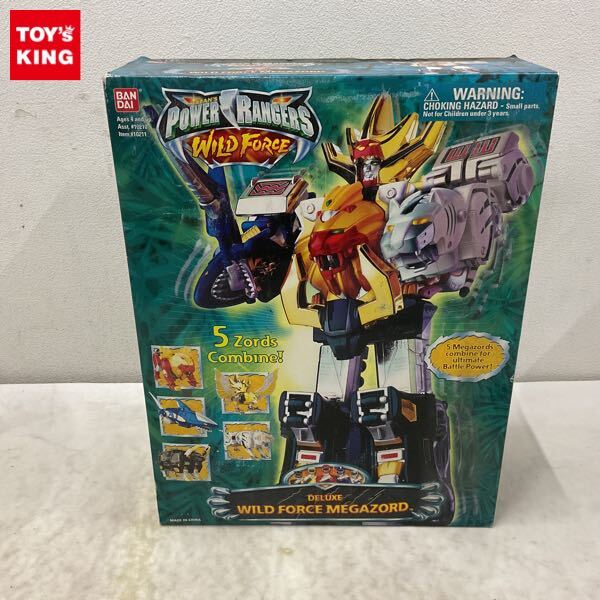 新品】パワーレンジャー ワイルドフォース レッドライオン ワイルド
