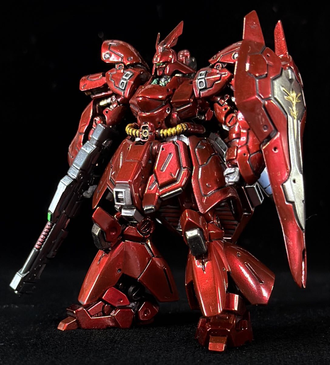 MGマスターグレードSAZABIサザビーキャンディメタリック塗装済み完成品