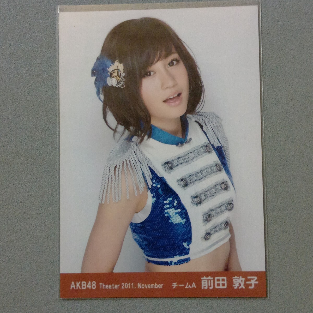 AKB48 月別 生写真 Theater 2011 July 7月 4種 柏木由紀の落札情報詳細