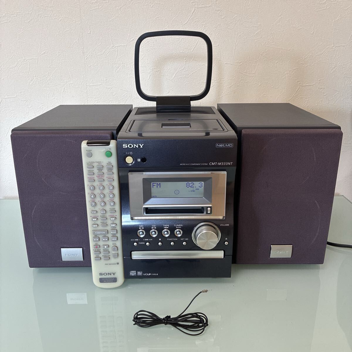 hkふ9-17 Victor ビクター マイクロコンポーネントMDシステム UX-W50-S