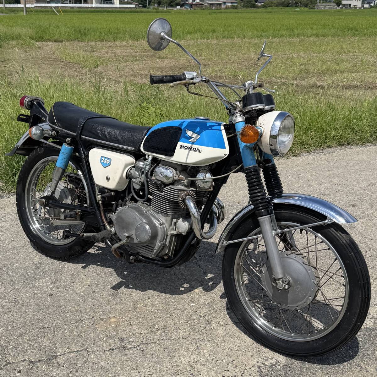 超貴重 CB72 当時物4本出しマフラー（検索 ホンダドリーム250 CR71