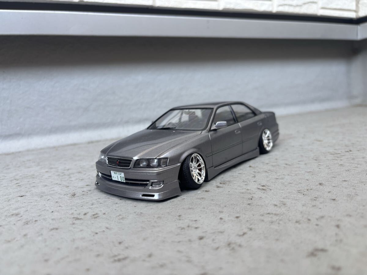フジミ 1/24 トヨタ ハイメカ GX71 チェイサー 完成品の落札情報詳細
