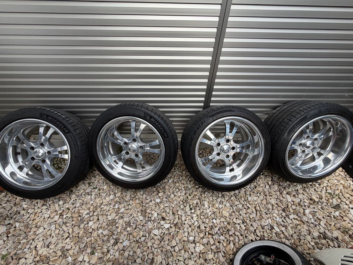 中古】Eagle alloys 18インチ ビレットホイール 5H PCD127 シボレー