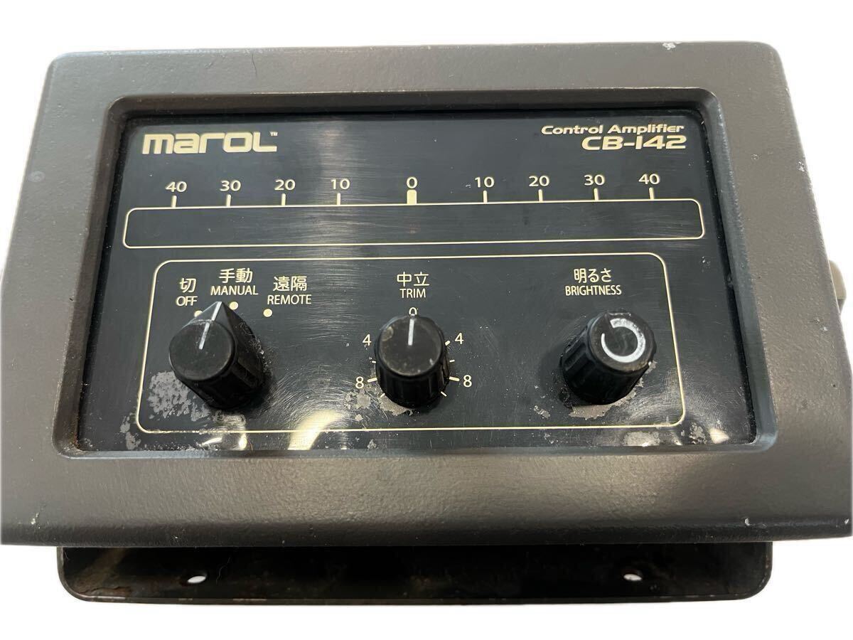 マロール製 電子操舵機アンプ CBー142A 実働品の落札情報詳細