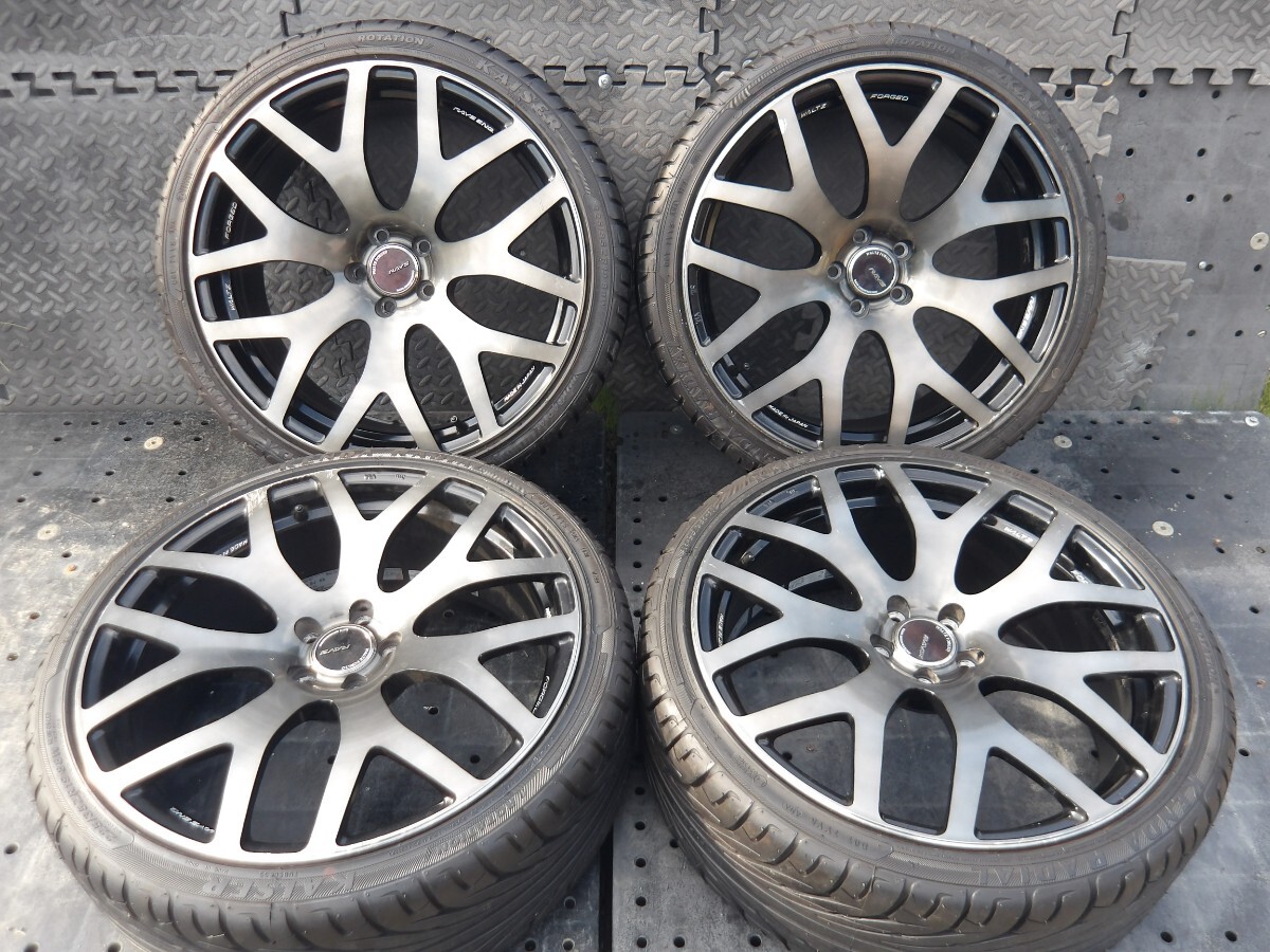 OZ RACING フッツーラ モノブロック ゴールド ホイール 4本 4/5H-100