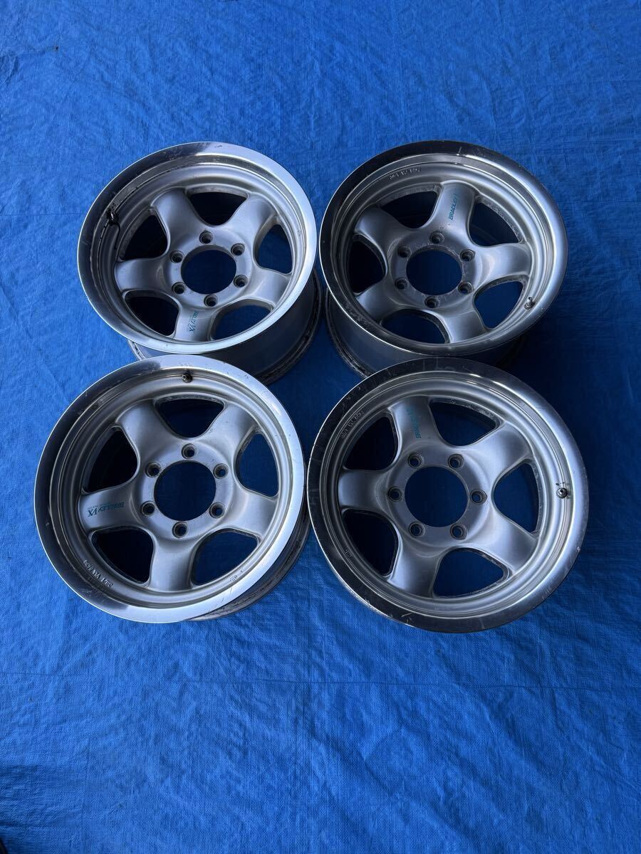 中古】ジムニー ブラッドレーV JB23 16インチ 5.5Jオフセット0