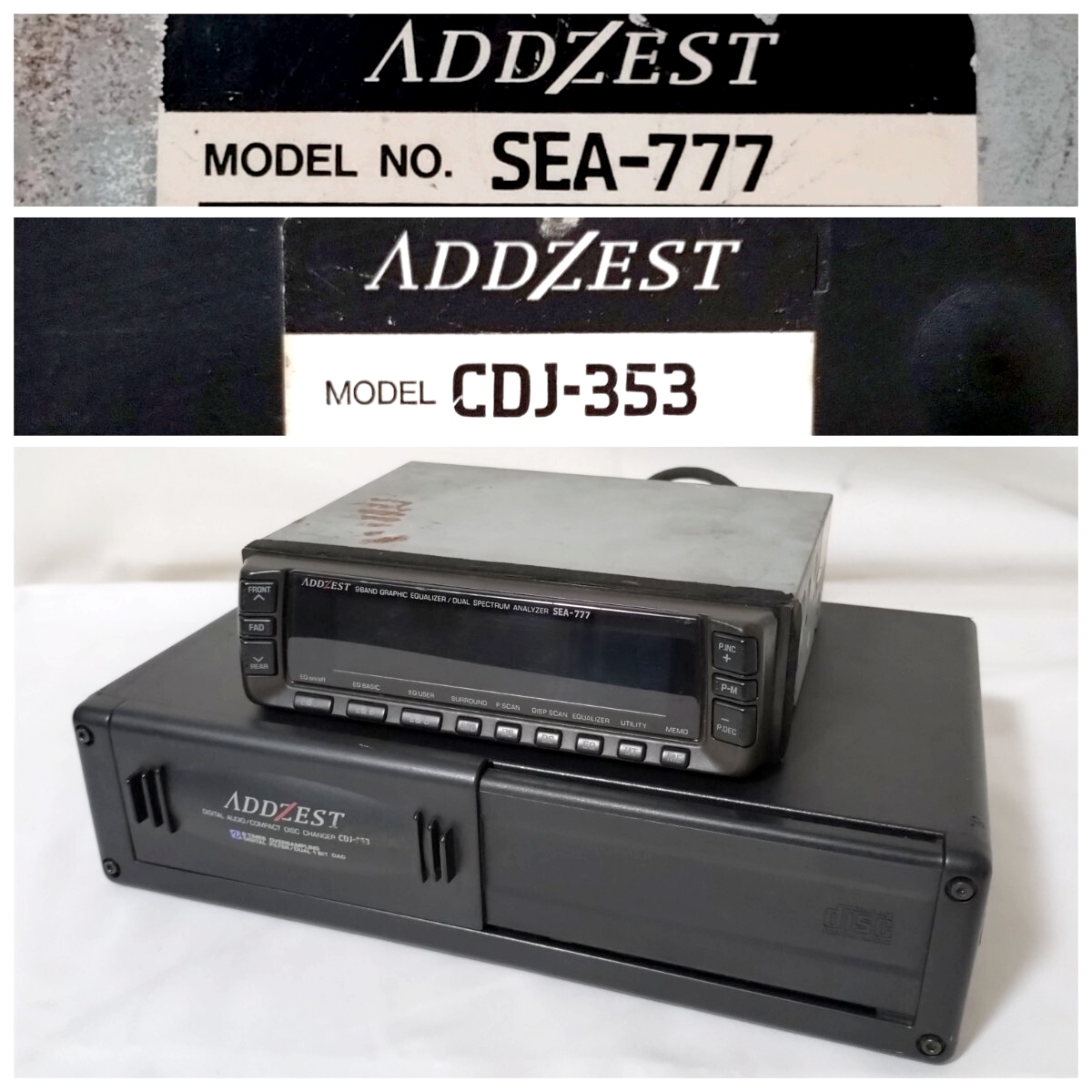 詳細未確認のためジャンク品】♪♪当時物！アゼスト(ADDZEST) 9バンド