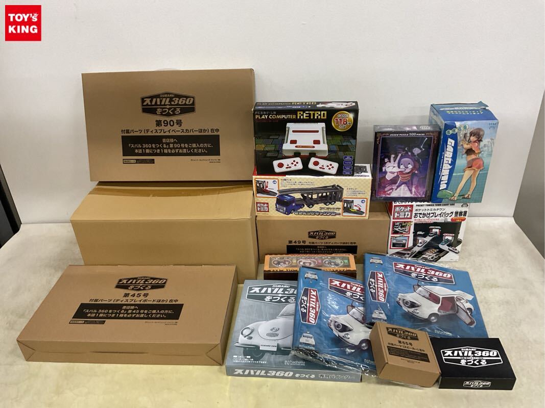 新品】ポケットトミカ vol.10 18種、vol.11 13種、トミカ4台難あり