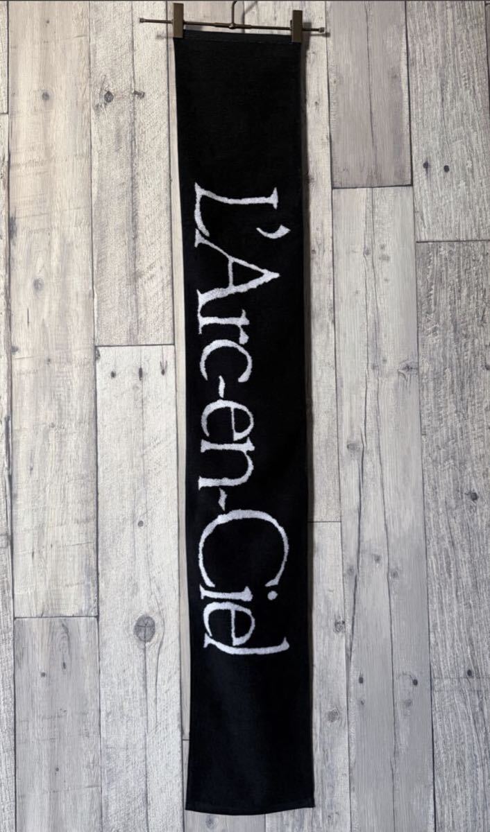 新品】即決☆L'Arc～en～Ciel(ラルクアンシエル) 初期ロゴマフラー