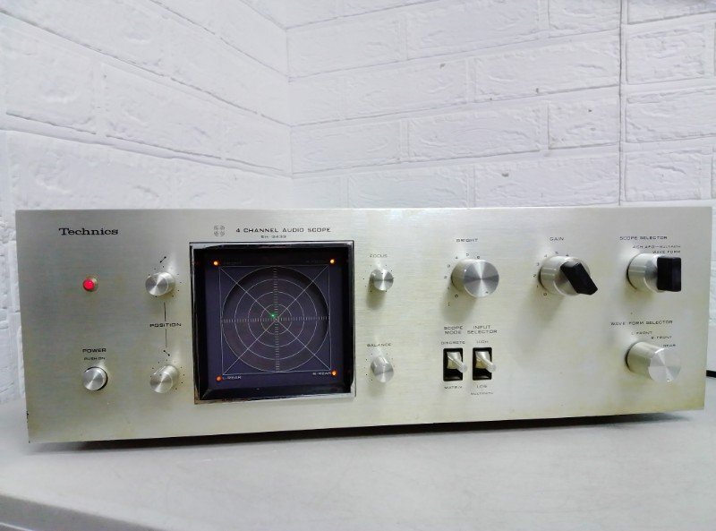 ジャンク】Technics テクニクス ステレオ CD-4 4CHANNEL SYSTEM STEREO