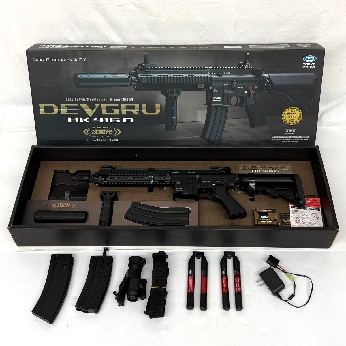 東京マルイ M14 G&P RAS KIT 他ちょこっとカスタム(ジャンク)の落札