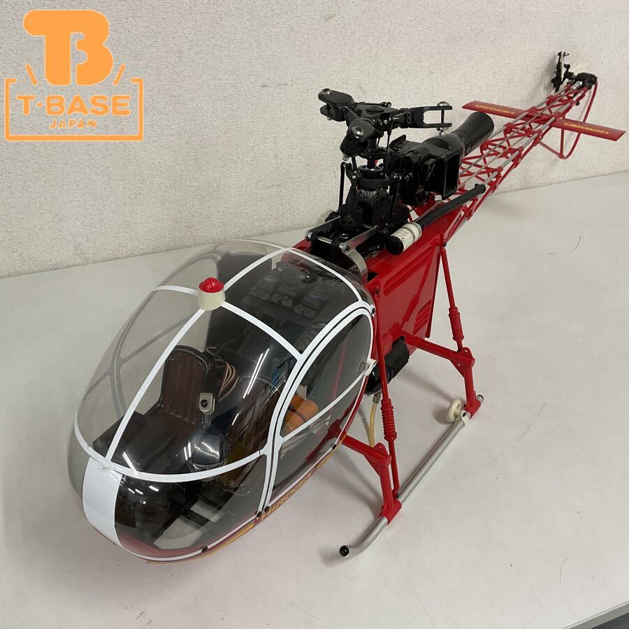 中古】□□ 佐川？ ヒロボー？ 大型 軍用ヘリ RCヘリコプター N222BX