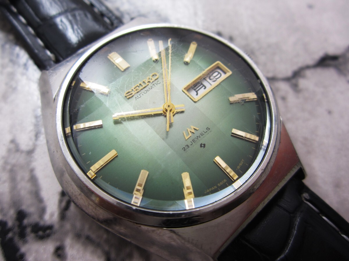 やや傷や汚れあり】SEIKO LM Ref: 5606-7730 セイコー ロードマチック