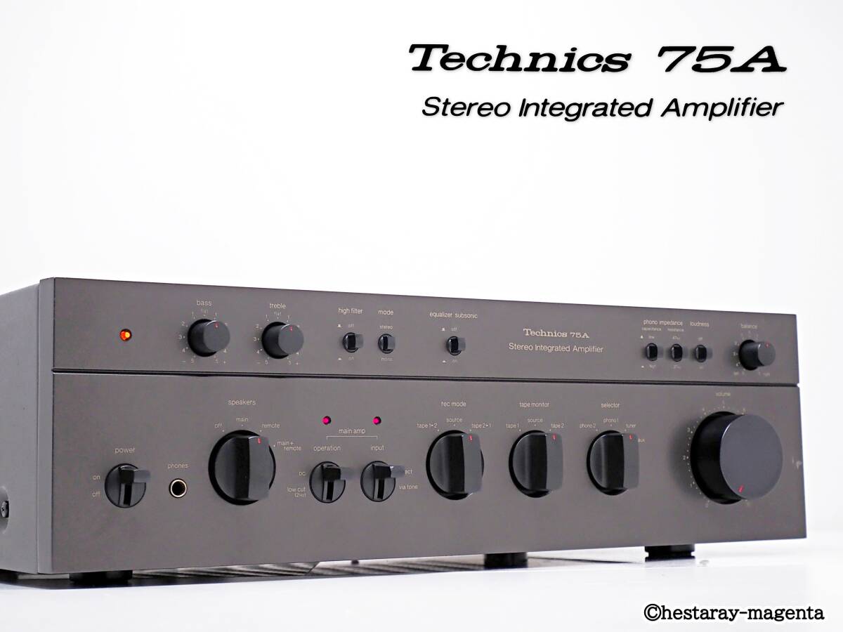 Technics 4チャンネルプリメインアンプ　SU-4100 Technics テクニクス SU-4100 4チャンネルプリメインアンプ 通電OK