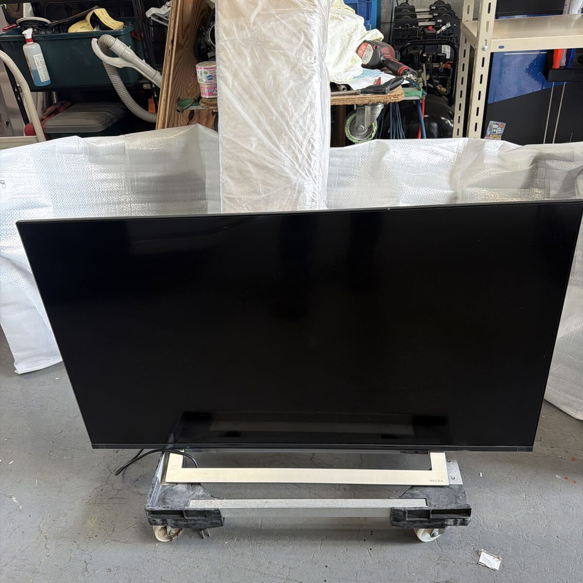 中古】TOSHIBA 東芝カラーテレビ 平画面 25型ブラウン管テレビ 型番