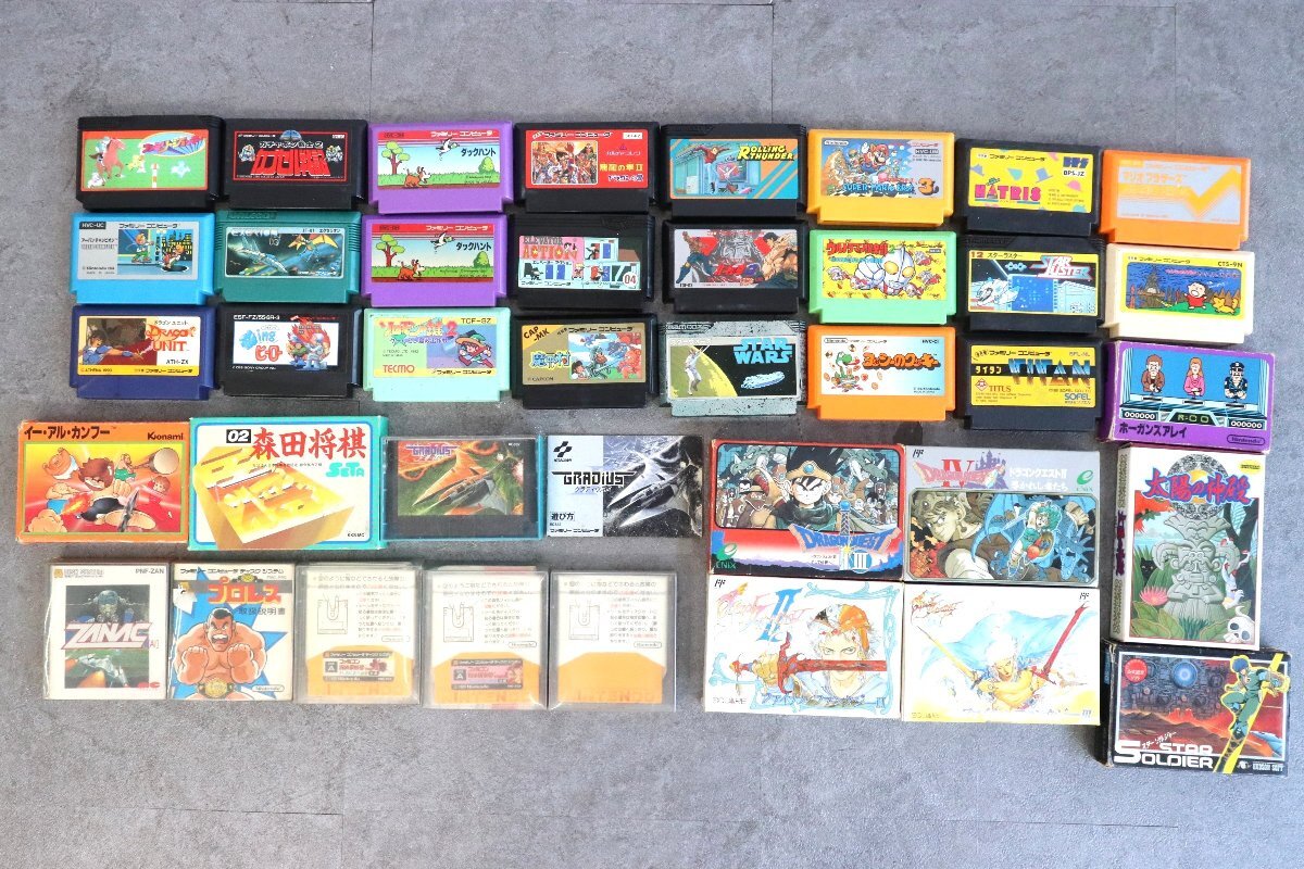 ☆ スーパーファミコン カセット 画像の名作10本セット 中古(動作確認