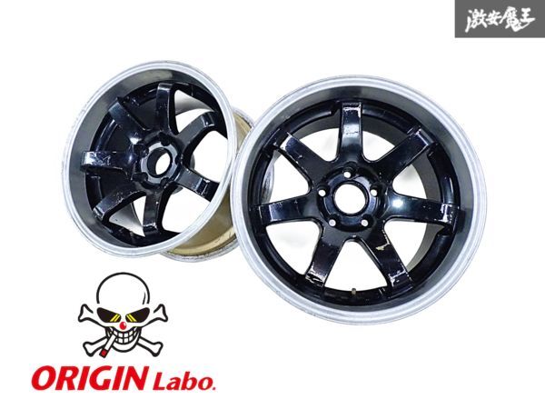 ORIGIN Labo.DNA-01 17インチ 9.5J OFF+15 PCD114.3 5穴 ホイール2本