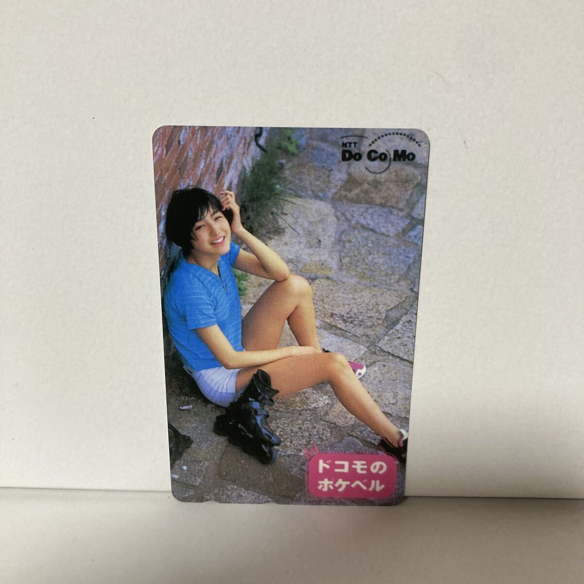 A18d19I 未使用 鈴木京香 NTTドコモ テレホンカード テレカ 50度×2枚の
