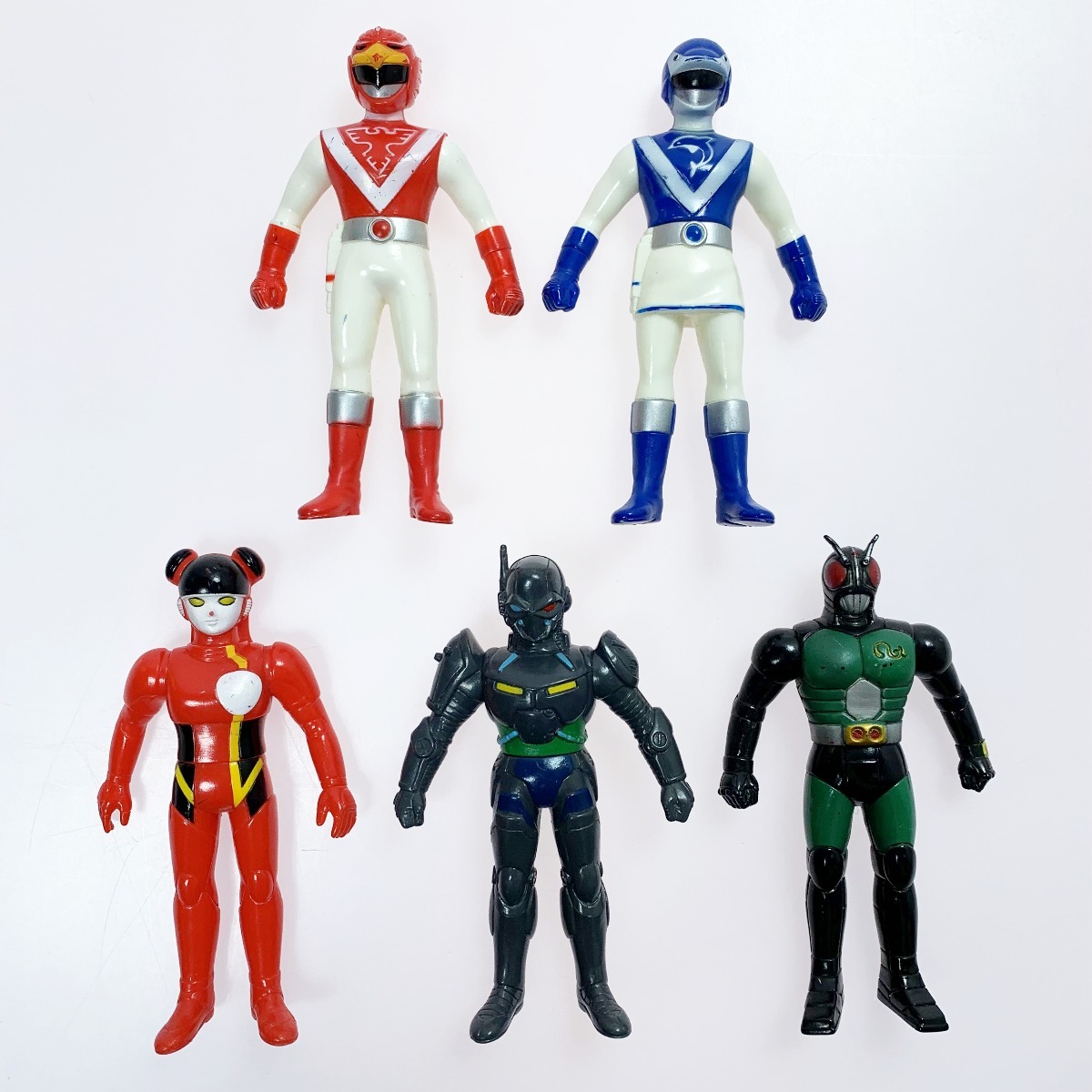 中古】超獣戦隊ライブマン ソフビ の落札情報詳細 - Yahoo