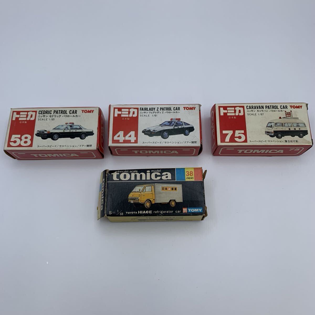 中古】ヨネザワ ダイヤペット S－5 ニッサン キャラバン パトカーの