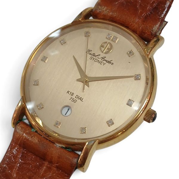 中古】エステルアーデン Estel Arden K18 DIAL750 E-18001 クオーツ
