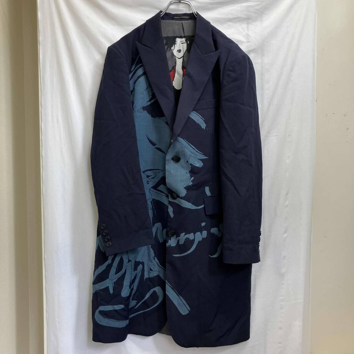 YOHJI YAMAMOTO POUR HOMME 16AW 宮沢りえ ウールギャバ スパンコール