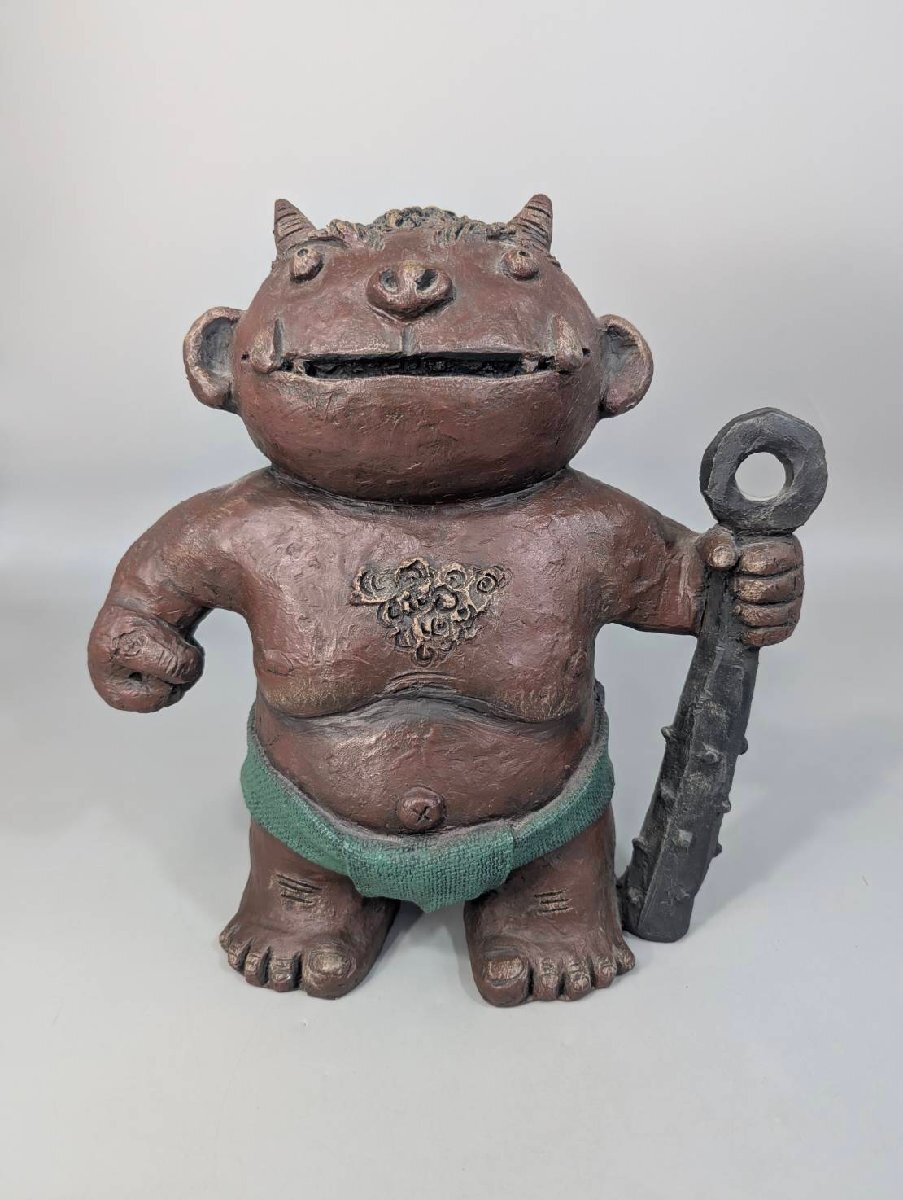 鬼組♪セトクラフト/鬼の番長/特々大 40cm鬼の置物/厄除け/縁起物/魔
