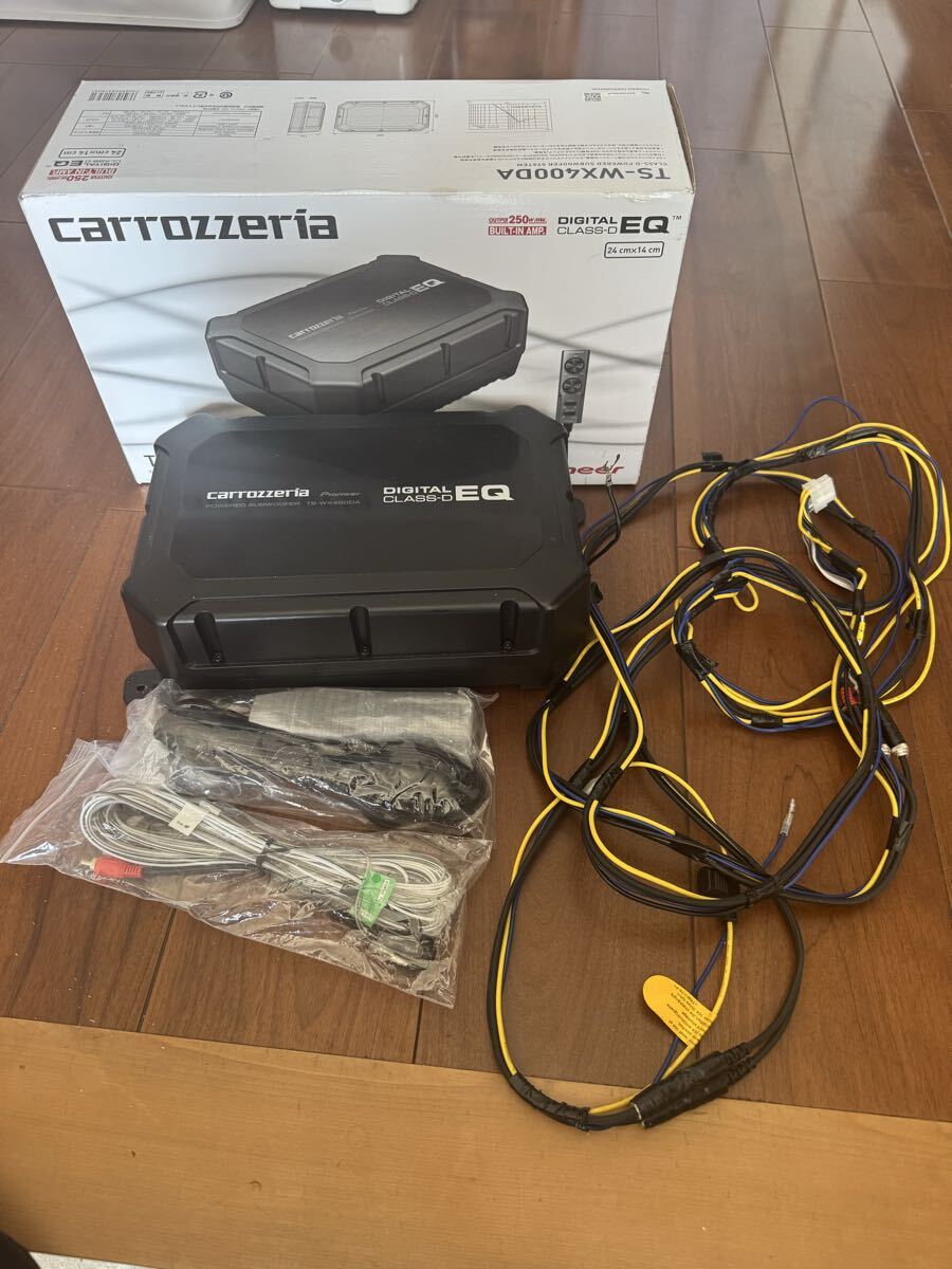 カロッツェリア サブ ウーハー TS-WX55A carrozzeria 配線付き 現状 重