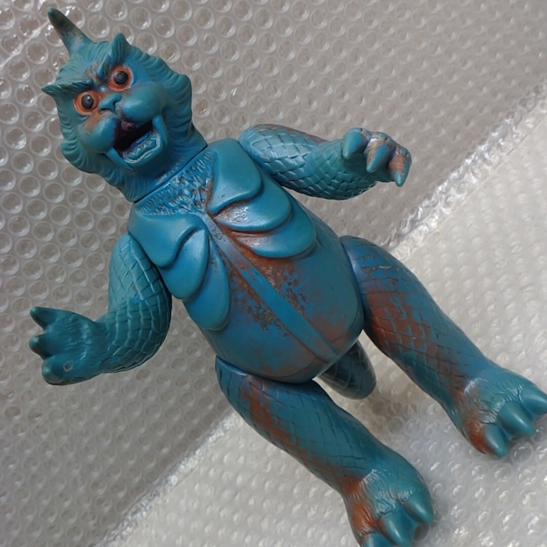 破損 本体のみ マルサン ウルトラ怪獣 エレキング ソフビ フィギュア