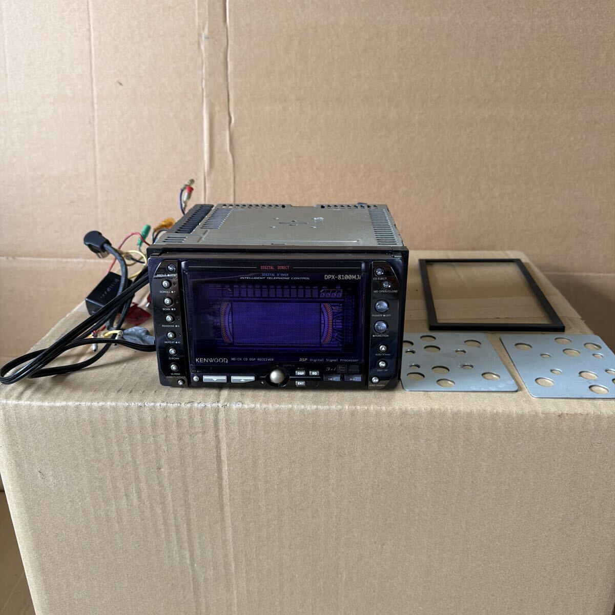 中古】KENWOOD ケンウッド M909 D909 リモコン・取説あり 確認済 カー