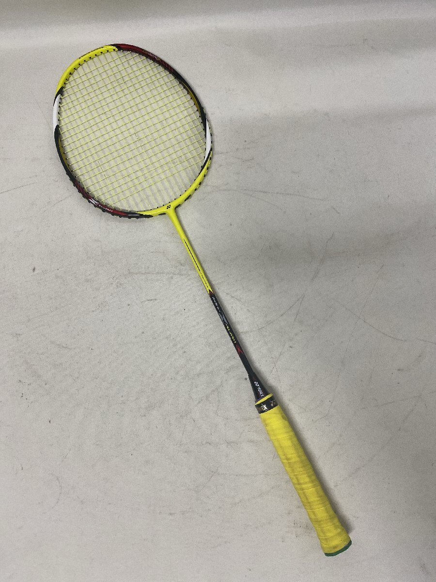 中古】良品 YONEX ARCSABER UPLUS 21 ブルー×ブラック アークセイバー