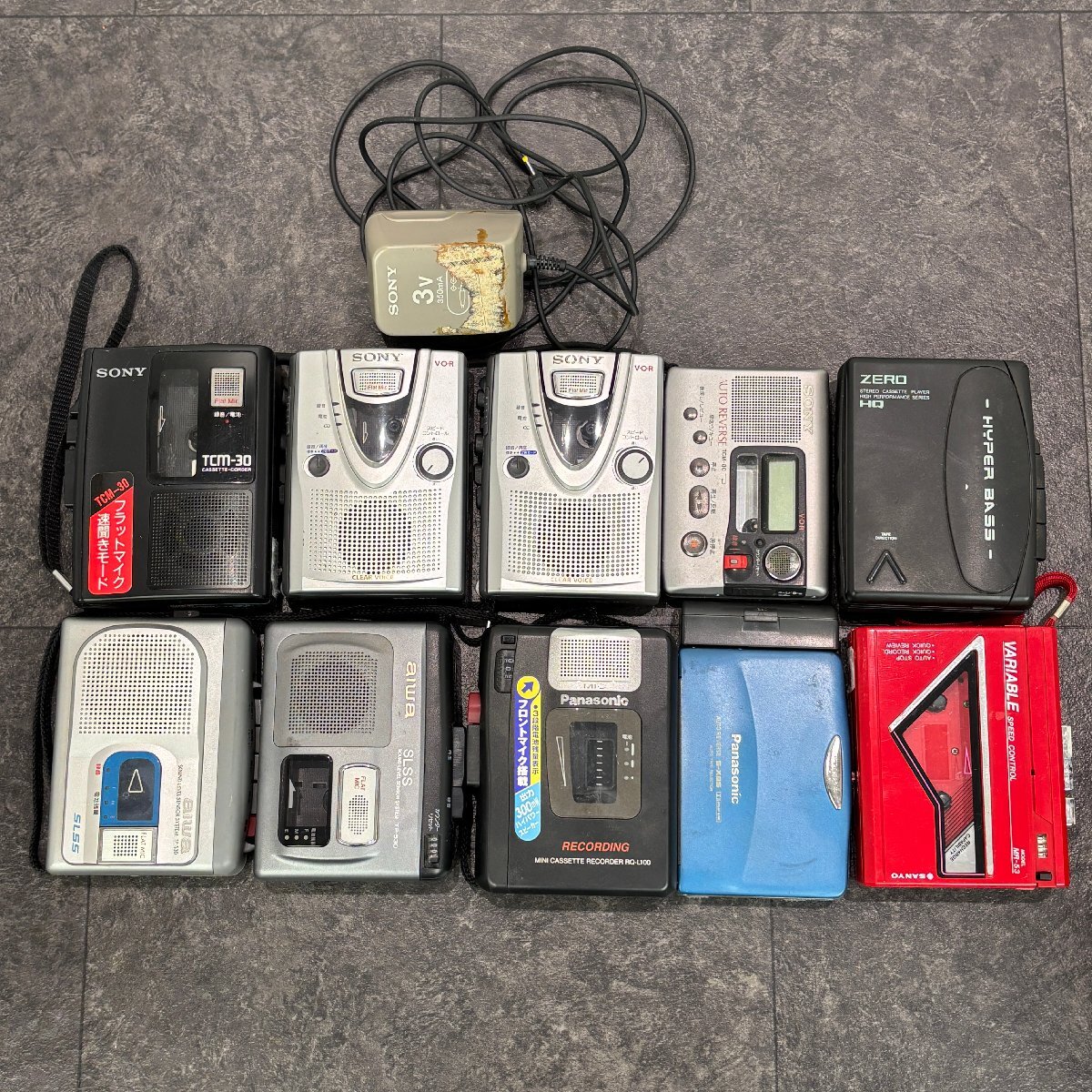 SANYO サンヨー 三洋電機 CD レコード Wカセット FM AM 動作品 DC