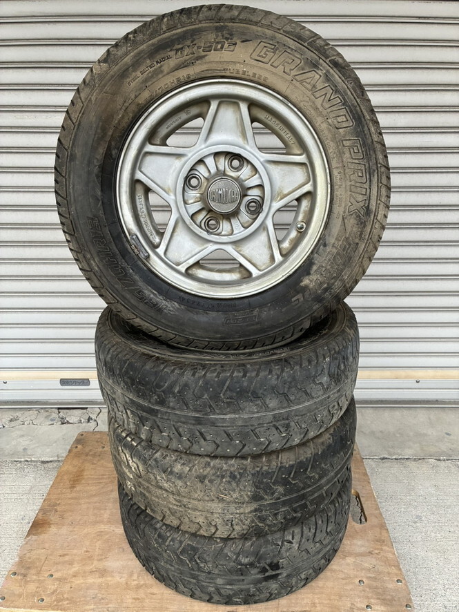 中古】Cromodora クロモドラ 15インチ 6.5J +42 PCD100 4穴