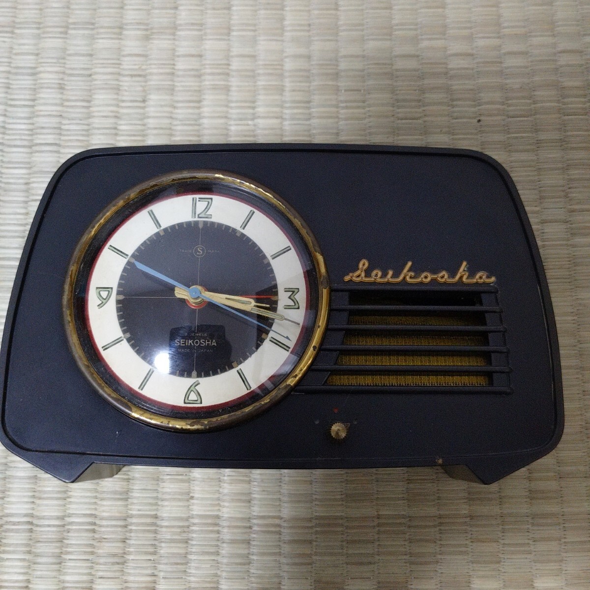 中古】SEIKOSHA セイコー 精工舎 ゼンマイ式 手巻き 目覚まし時計