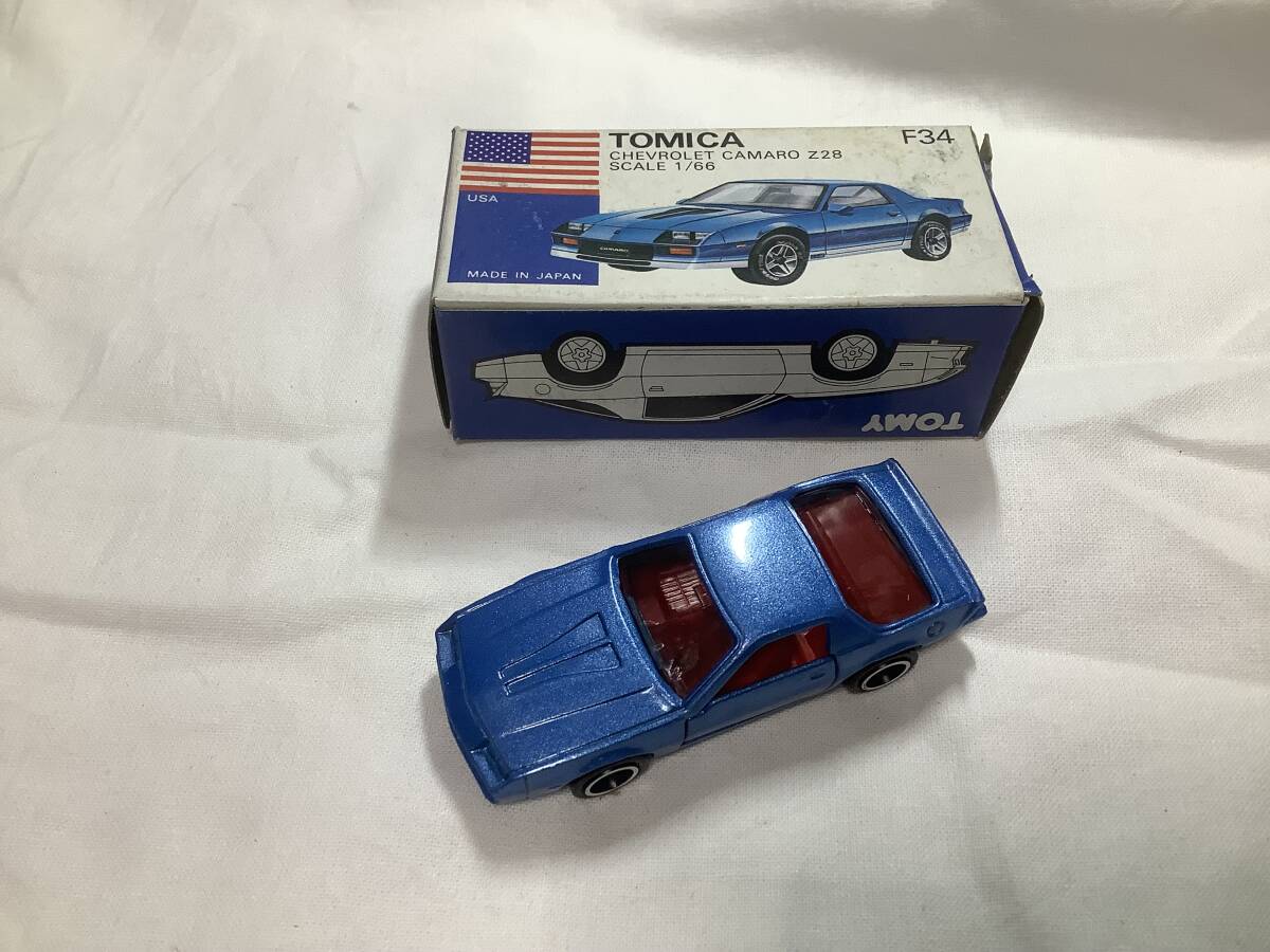 昭和のブリキ 野村トーイ シボレーカマロ Z28 フリクション 箱付き年代