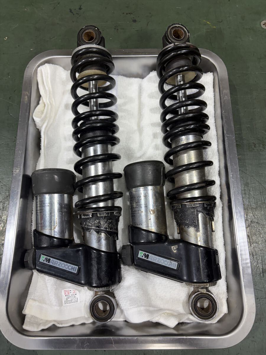 当時物 コニー koni サスペンション 350㎜ 赤 細巻 OH済 希少 Z1 Z2