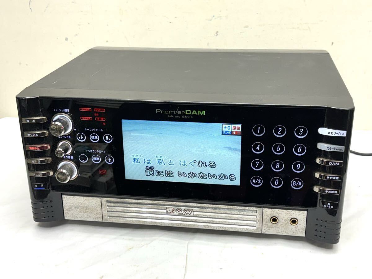 ジャンク 使えそう】DAM-XG1000 Premier DAM 本体+取説 と デンモク2