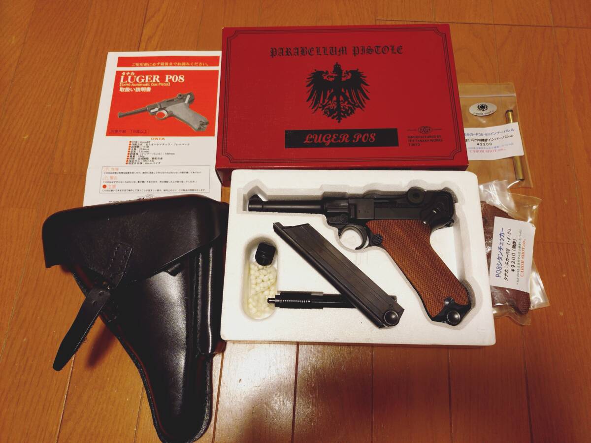 中古】タナカワークス ルガーP08カービンカスタム 中古 キャロム