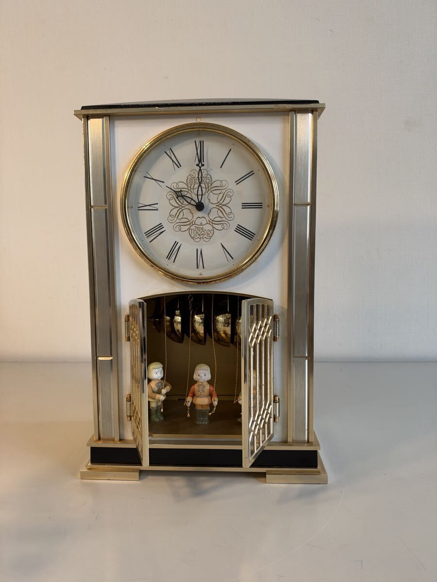 希少/完動品/美品] SEIKO DREAMLAND RE511B からくり時計 壁掛け時計