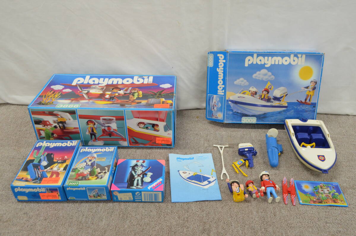レトロ 食玩 プレイモビル【 バイク 】playmobil プレイモービル 明治