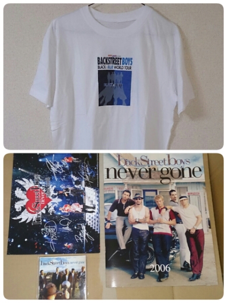 状態良好】バックストリートボーイズ 2001 日本公演Tシャツampm協賛