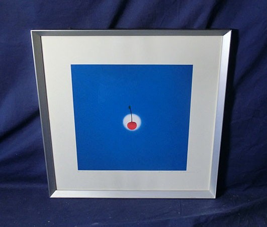 シルクスクリーン ケンシ（中村憲之） 作 仮題「さくらんぼ」HC版