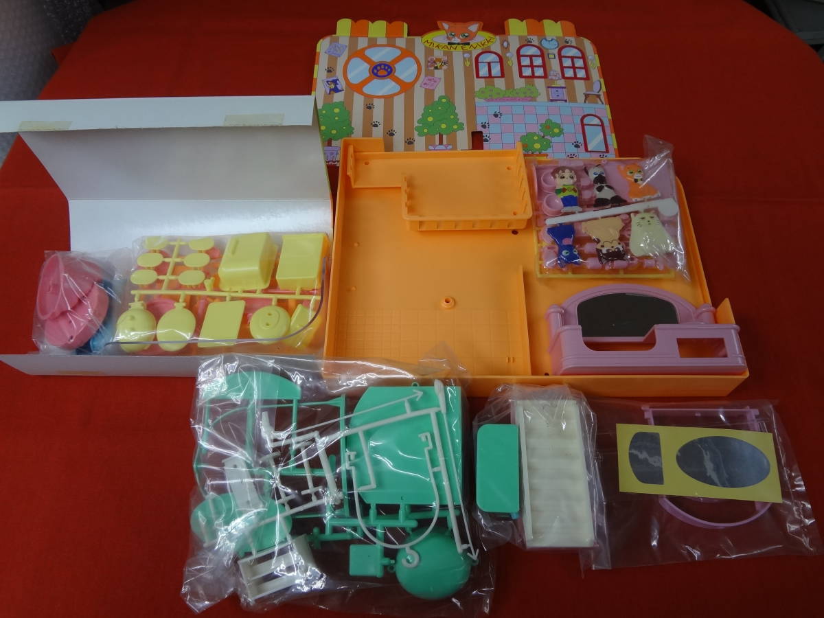 新品】みかん絵日記 ニャンニャンエステ バンダイ 当時品 箱開封済み 