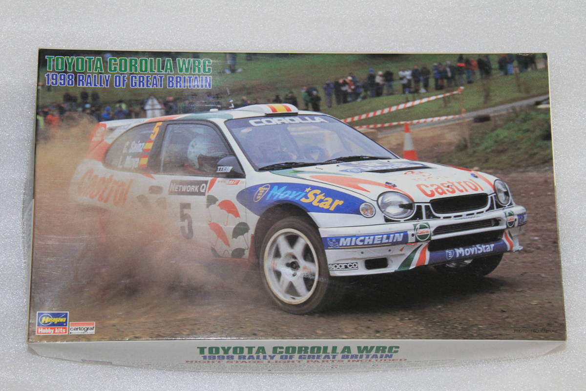 新品 ハセガワ トヨタ カローラ Wrc 5 1998 ラリー オブ グレートブリテン Cr 25 ライトポッドパーツ付 1 24 未開封 未組立品 の落札情報詳細 ヤフオク落札価格情報 オークフリー スマートフォン版