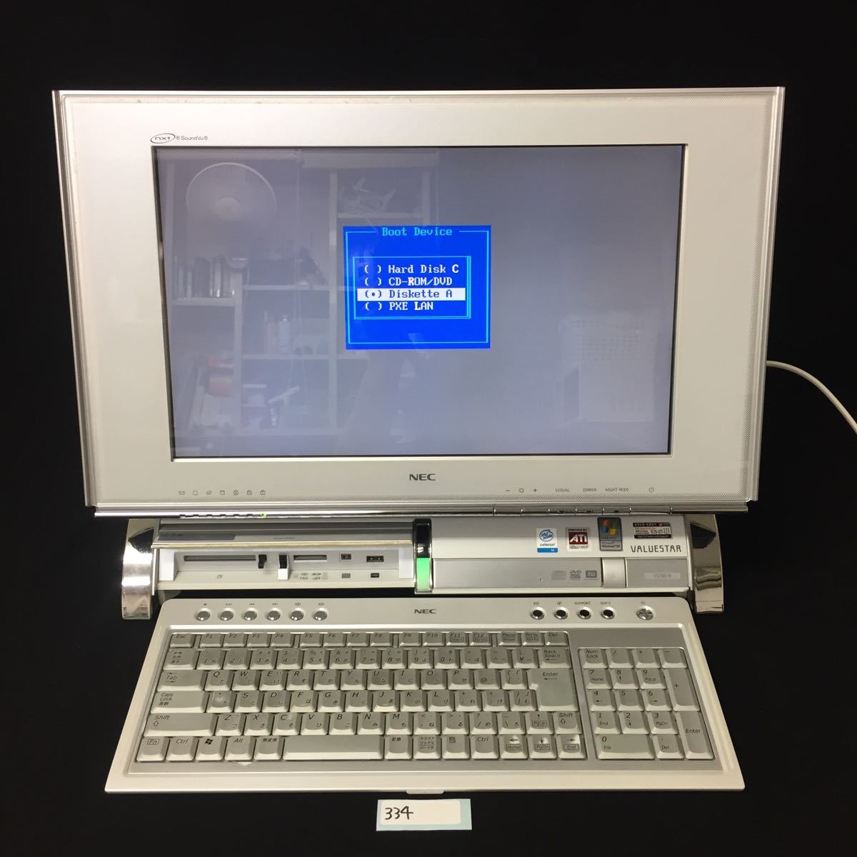 ○334○ パソコン NEC VALUESTAR VS700/B PC-VS700BDの落札情報詳細