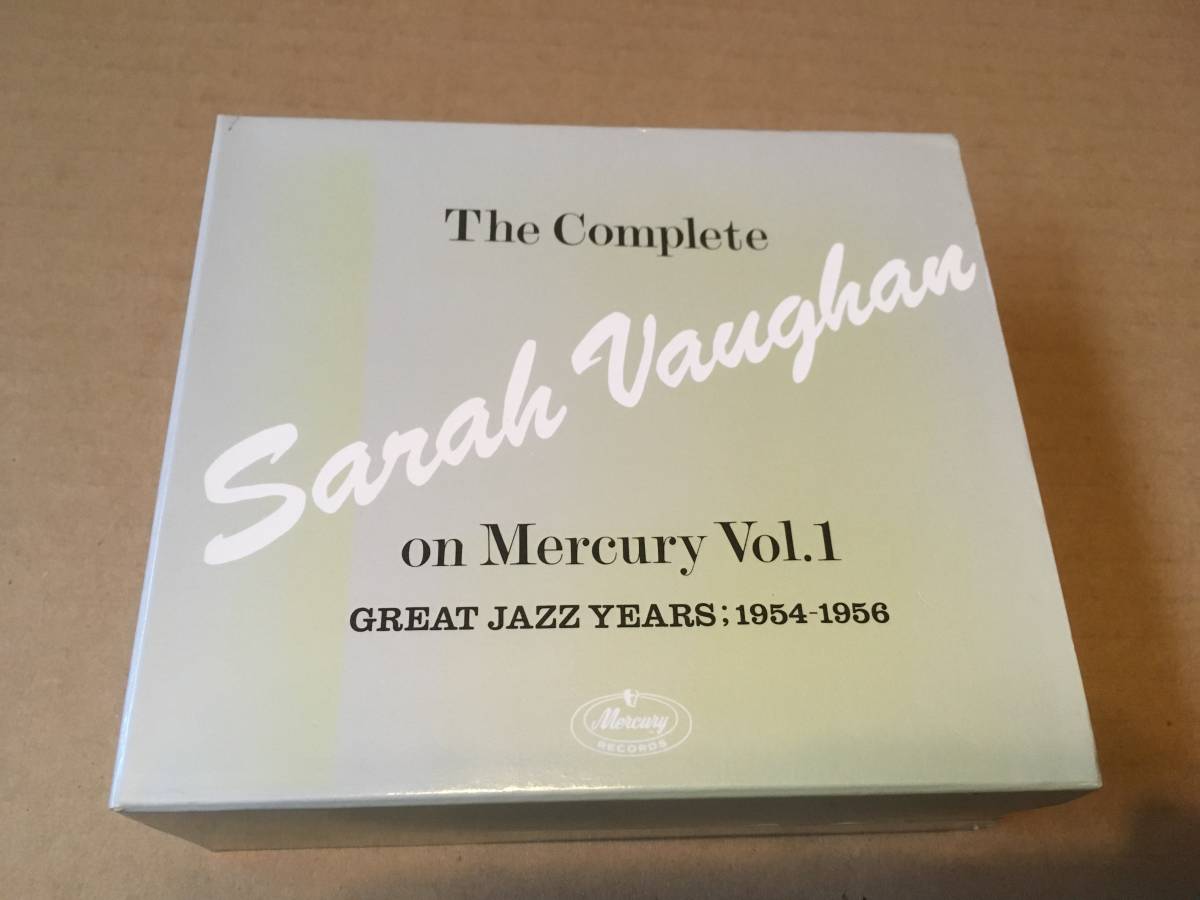 サラ・ヴォーン○輸入盤:CD6枚組BOX「The Complete Sarah Vaughan On 