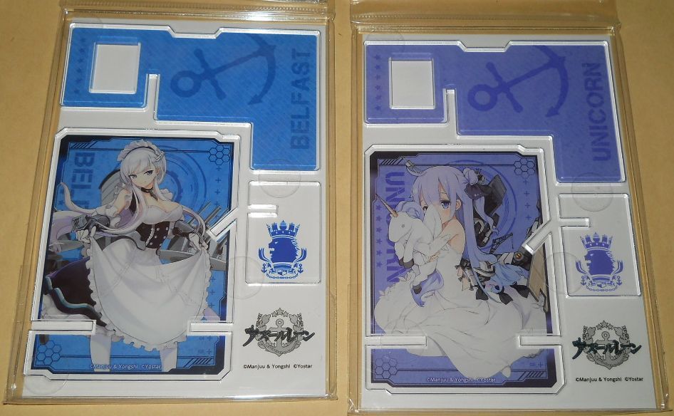 新品】【アズールレーン AZUR LANE】出張購買部 アクリルスマホ