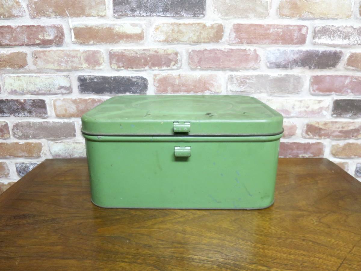 ビンテージ Empeco社製 メタルボックス BOX TIN缶 アイアンボックス